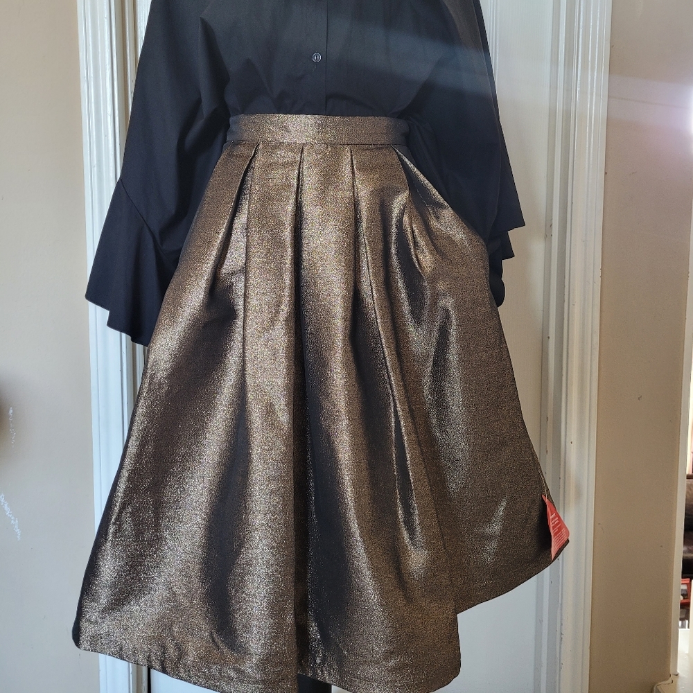 Forever Unique Bronze Skirt